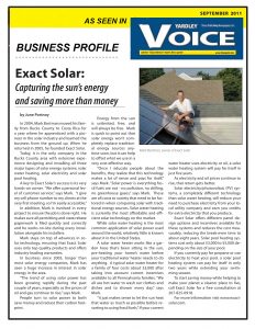 Exact Solar Business Profile