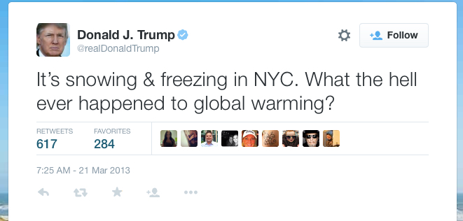 global warming donald trump new york