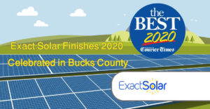 Exact Solar awarded in Bucks County Pennsylvania