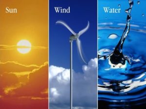 Clean Energy Includes Sun, Wind, and Water