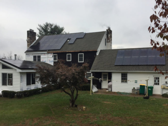 Pennsylvania solar installation from Exact Solar
