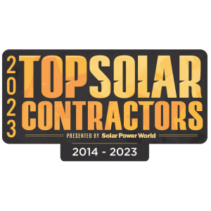 Top Solar Contractors Award for 2014 to 2023