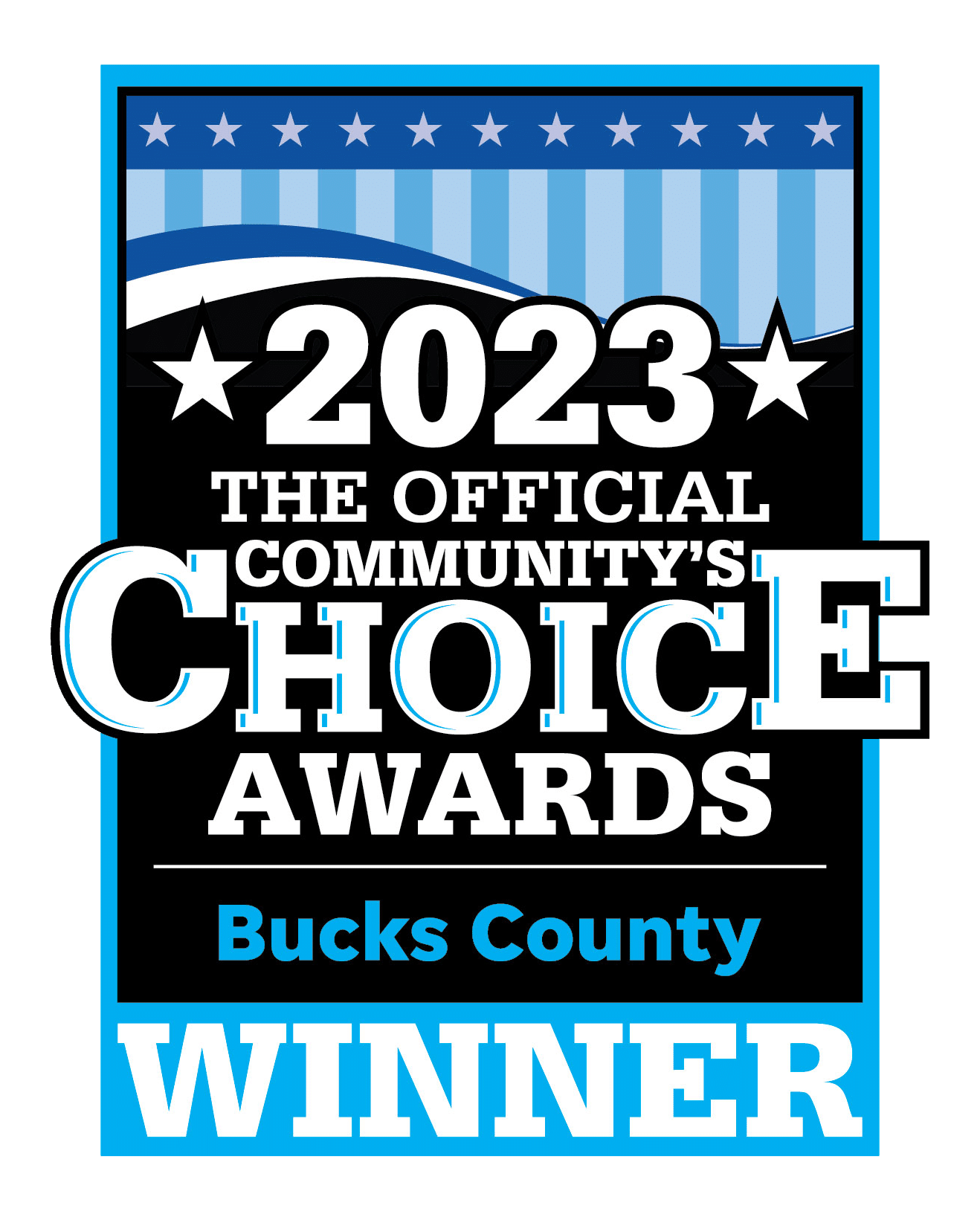 Courier Time's 2023 Community's Choice Awards Winner Badge