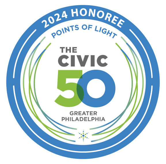 The Civic 50 of Greater Philadelphia's Most Community Minded Business 2024 Honoree Badge