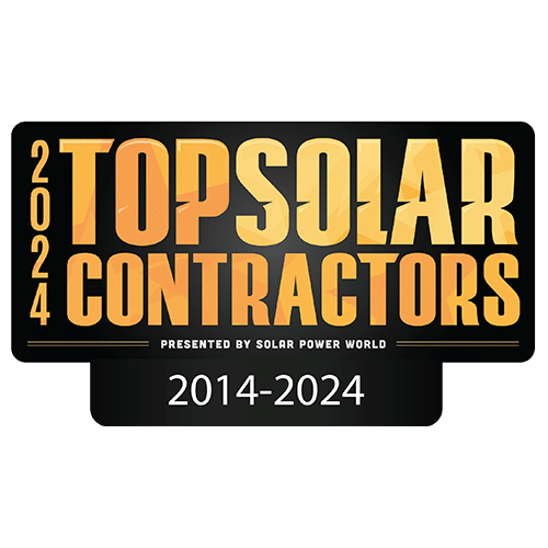 Top Solar Contractors Award for 2014 to 2024