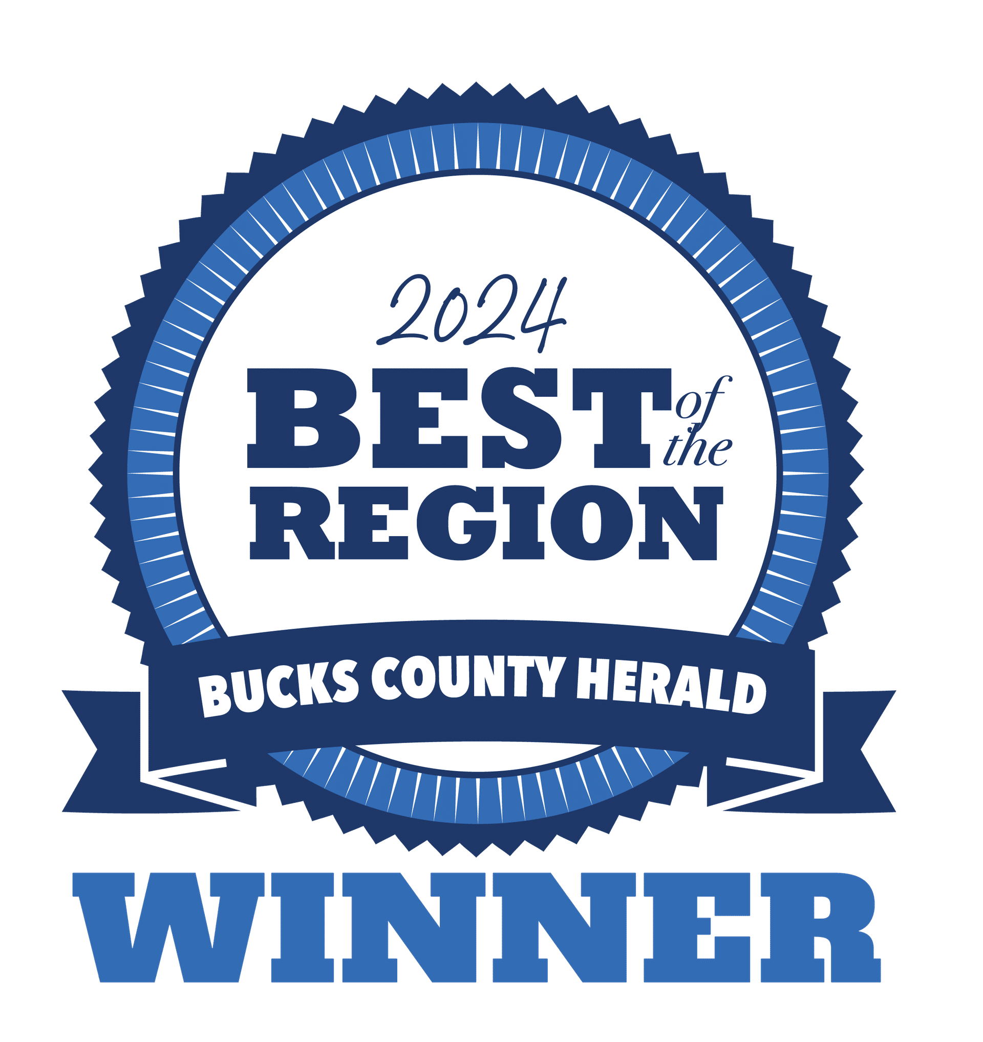 Bucks County Herald's 2024 Best of the Region Award Badge