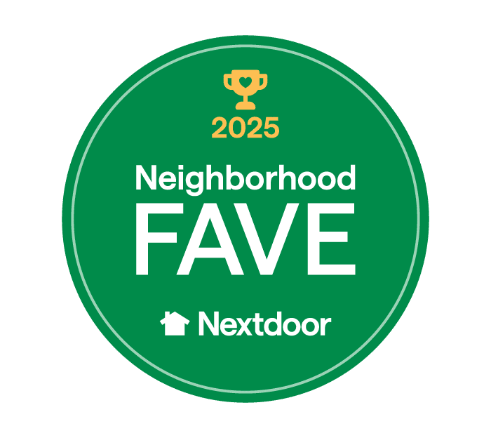2025 NextDoor Neighborhood Fave Award Badge