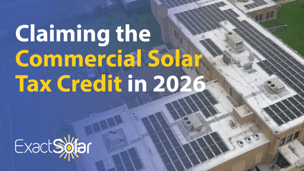 Claiming the Commercial Solar Tax Credit in 2026
