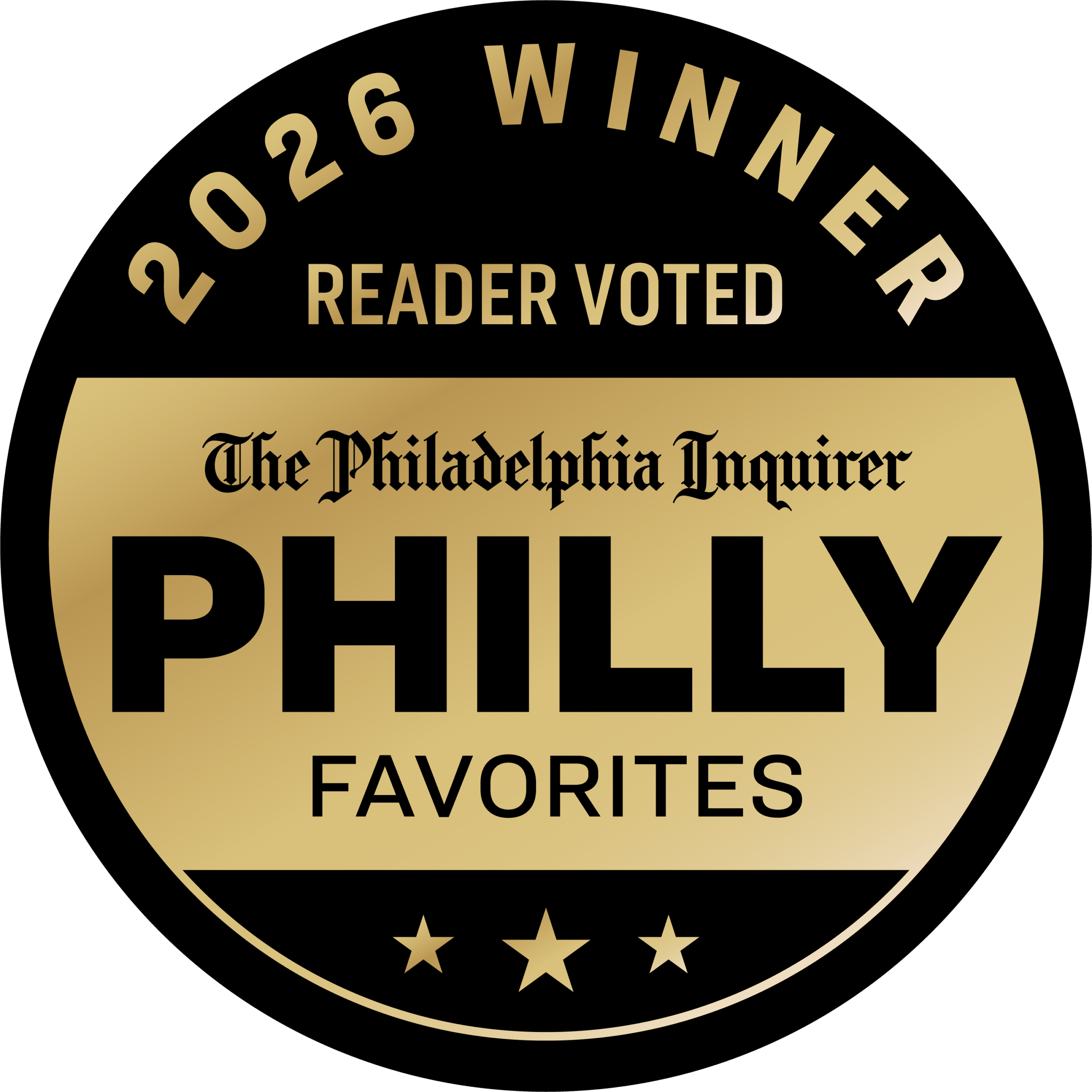 2026 Philly Favorite Award Badge