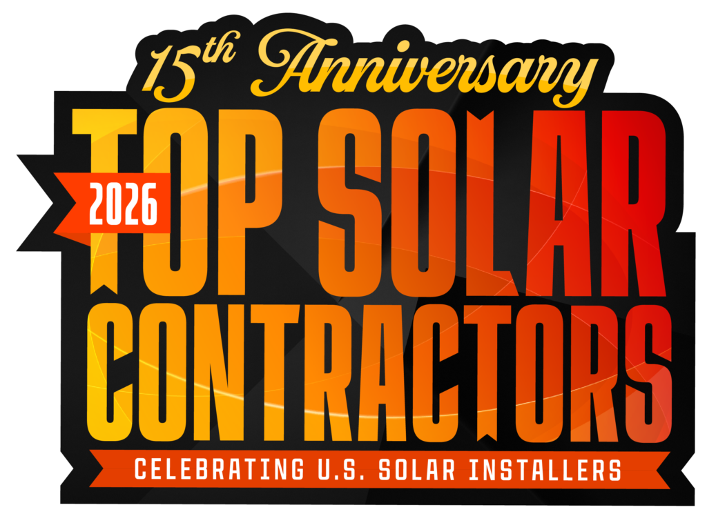 Top Solar Contractors Award 2026