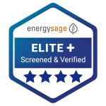 EnergySage Elite+ Screened and Verified Badge